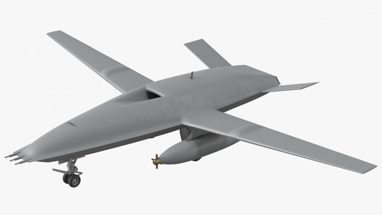 Aerial Refueling Drone 3D