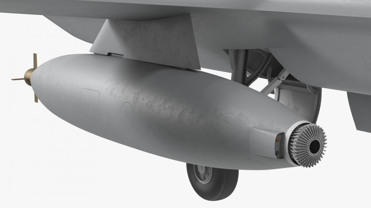 Aerial Refueling Drone 3D