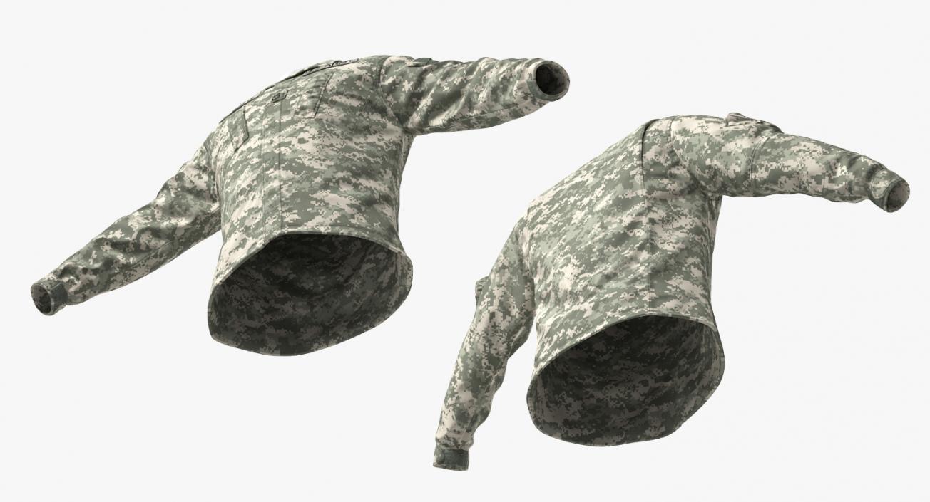 3D US Army ACU Jacket model