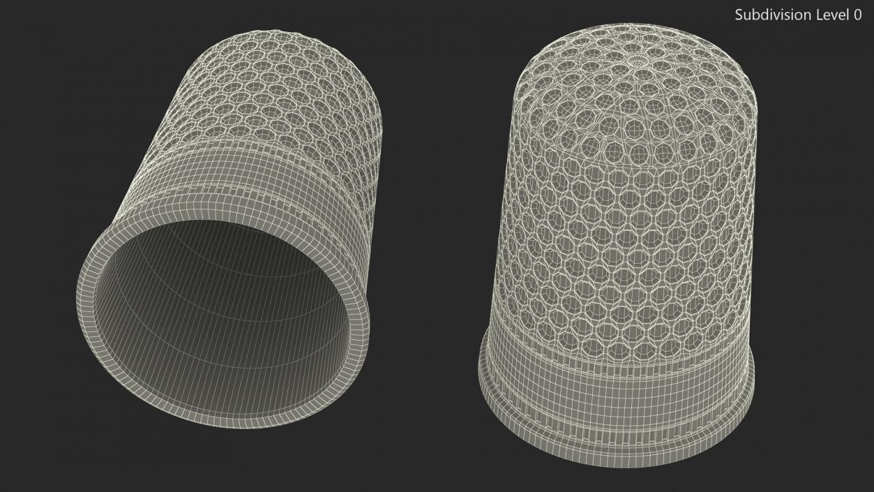 Sewing Thimble 3D model