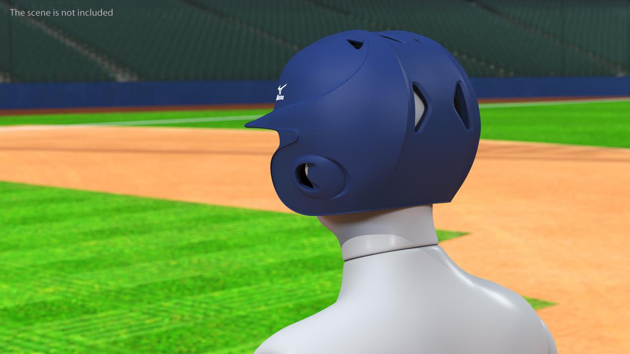 Mizuno Baseball Helmet 3D