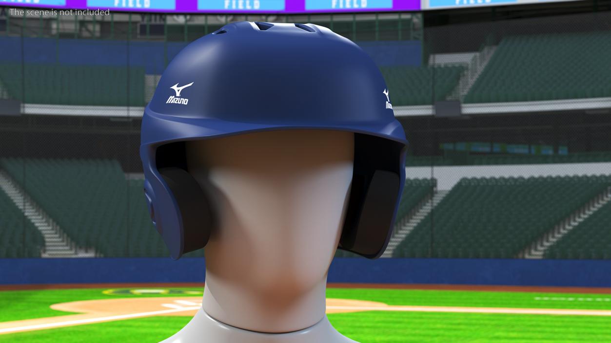 Mizuno Baseball Helmet 3D