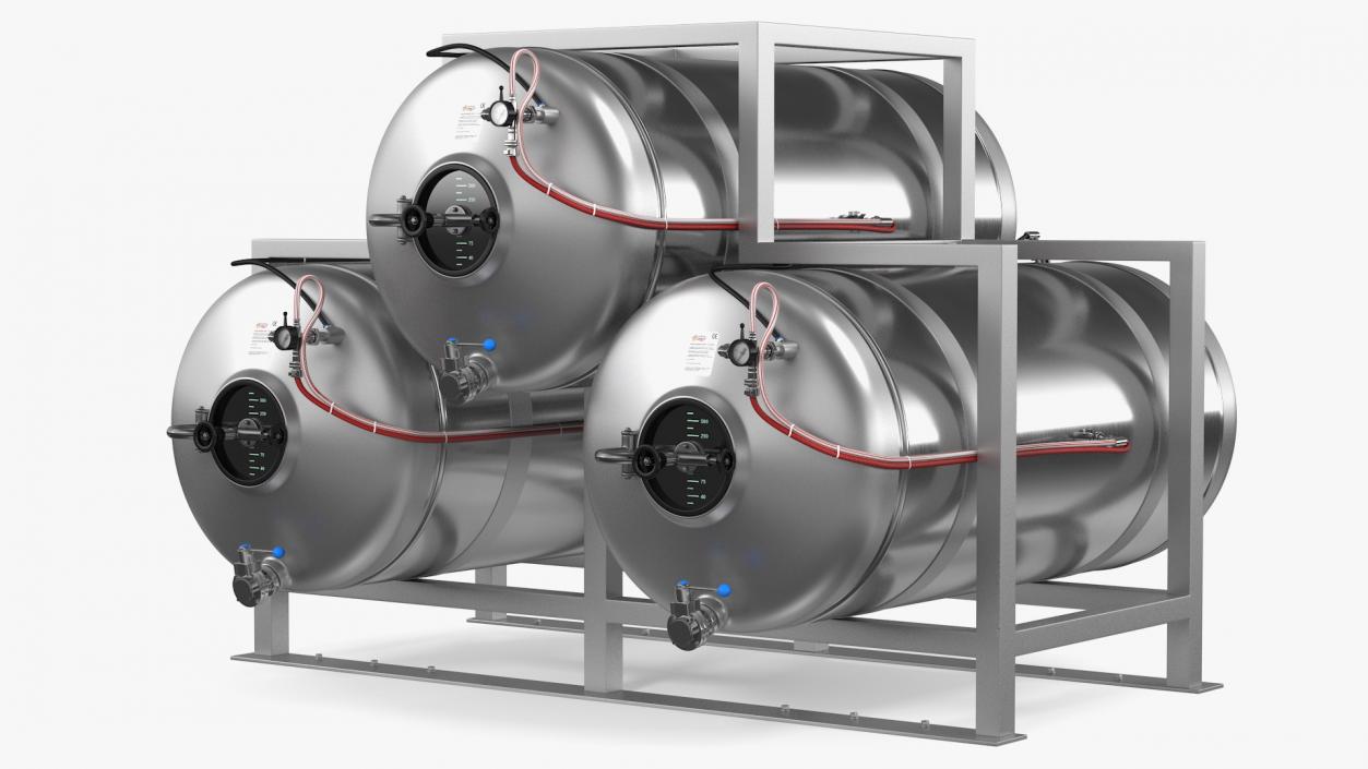 3D model Impiantinox Easybrau Velo Inliner Beer Tank System