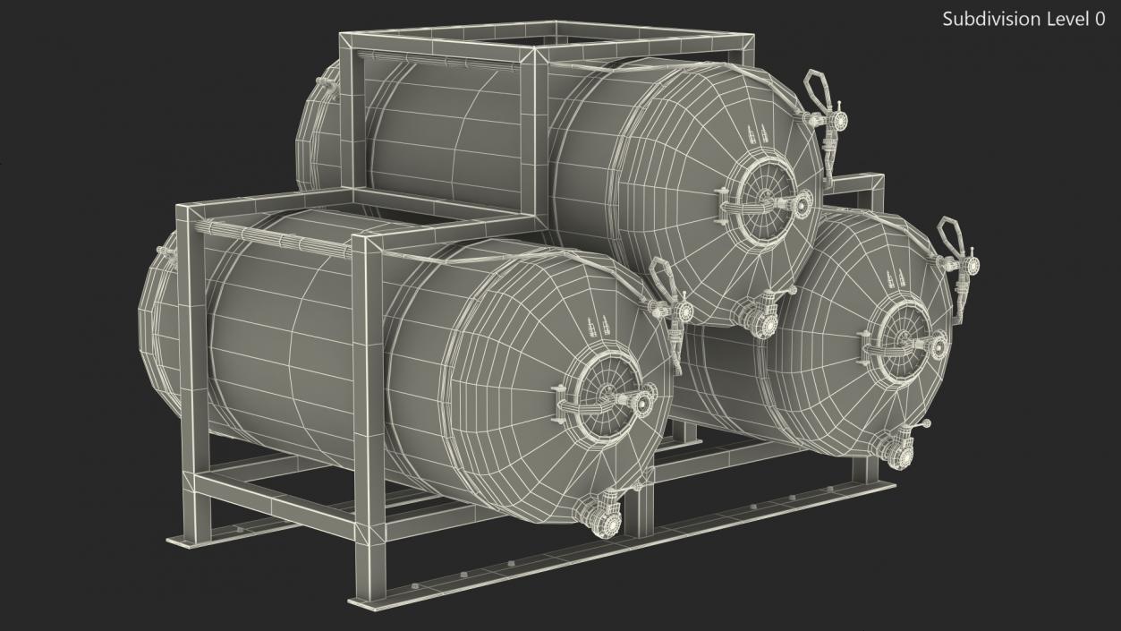 3D model Impiantinox Easybrau Velo Inliner Beer Tank System