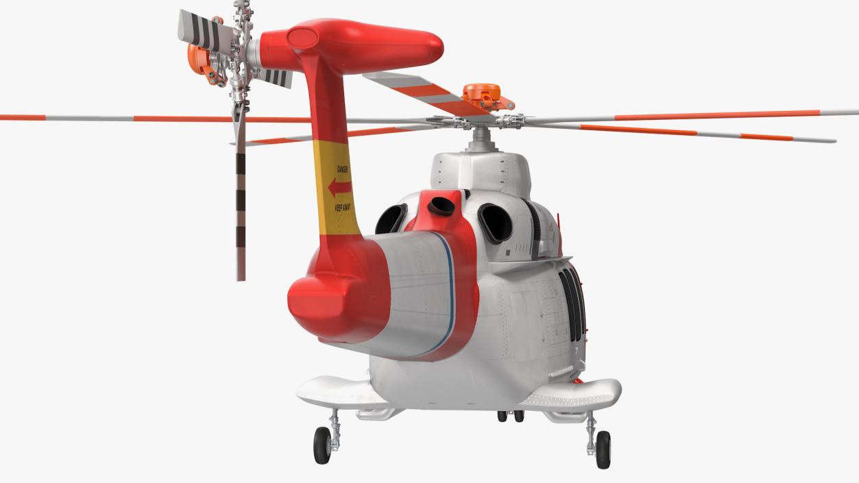 3D model Bell 525 Relentless Paramedic Helicopter