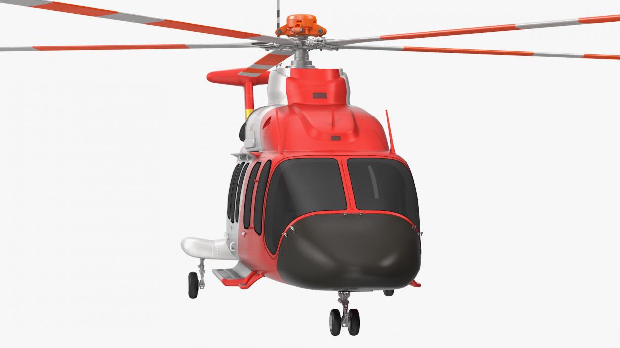 3D model Bell 525 Relentless Paramedic Helicopter