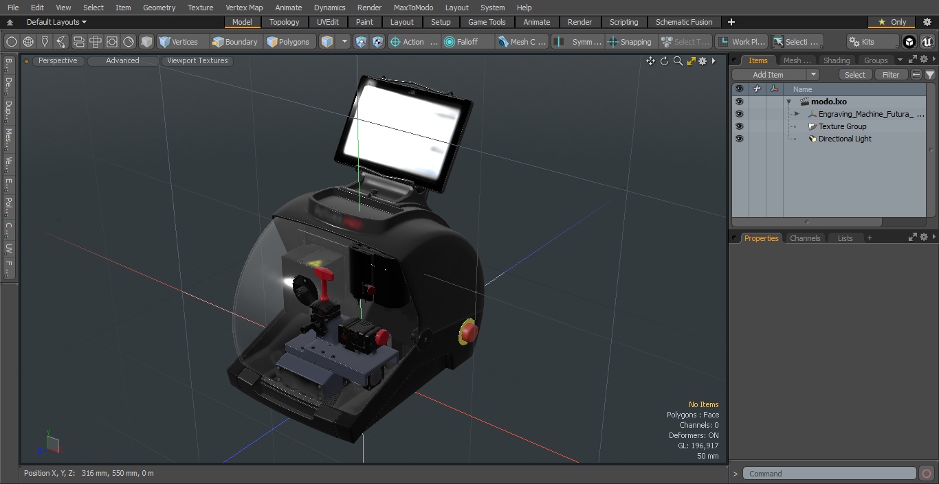 Engraving Machine Futura Pro Silca 3D model