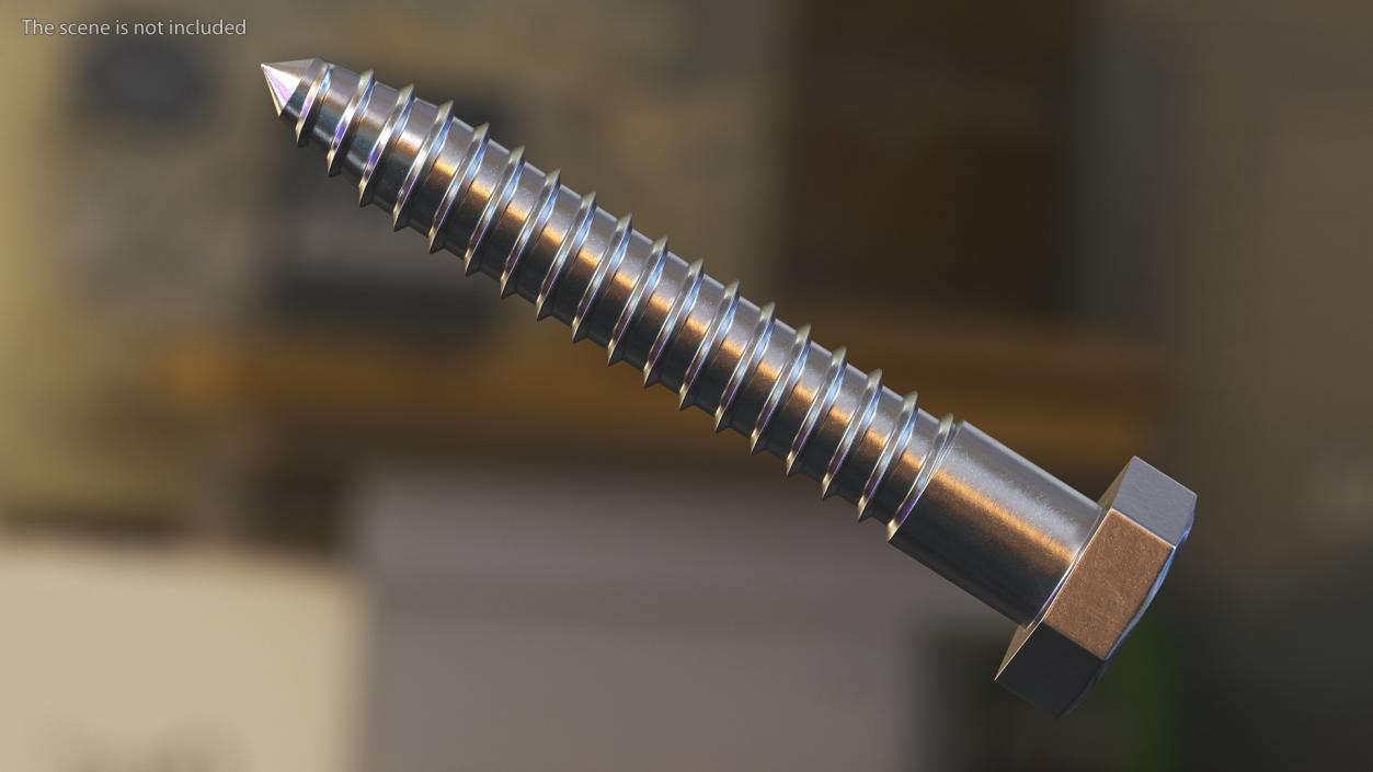 3D model Lag Bolt