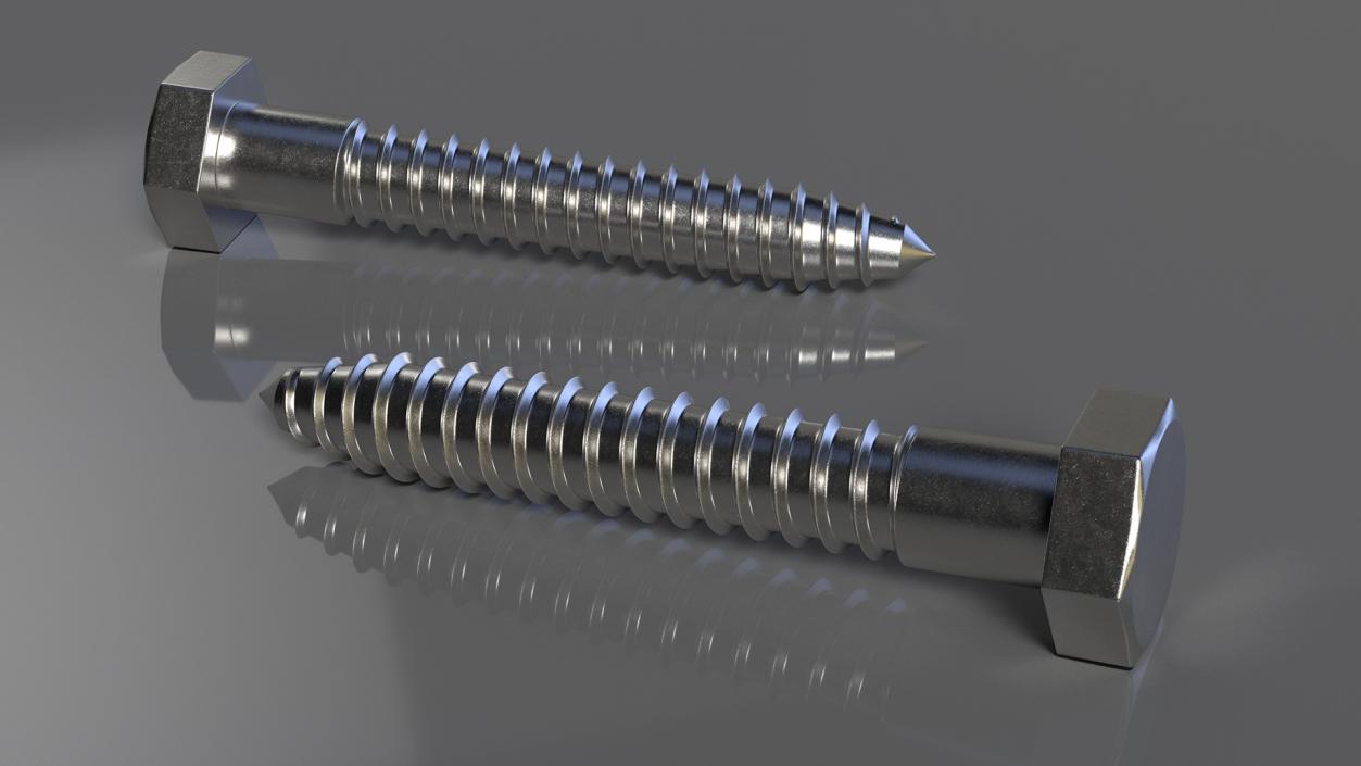 3D model Lag Bolt