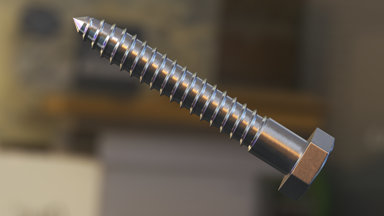 3D model Lag Bolt