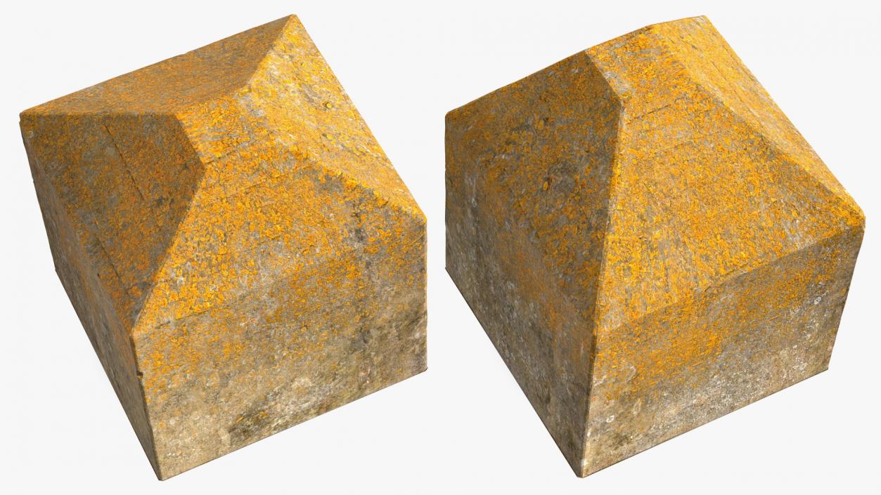 Concrete Obstacles Collection 3D model