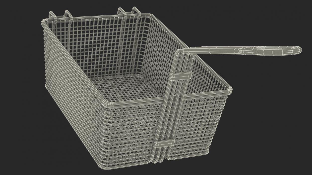 Inox Electric Fryer 3D model