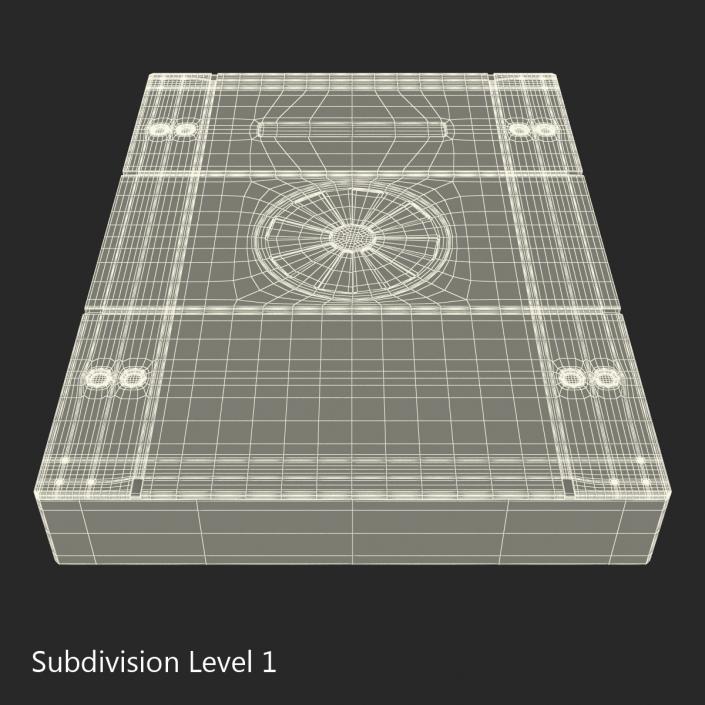 Sci-Fi Painted Panel 3 3D