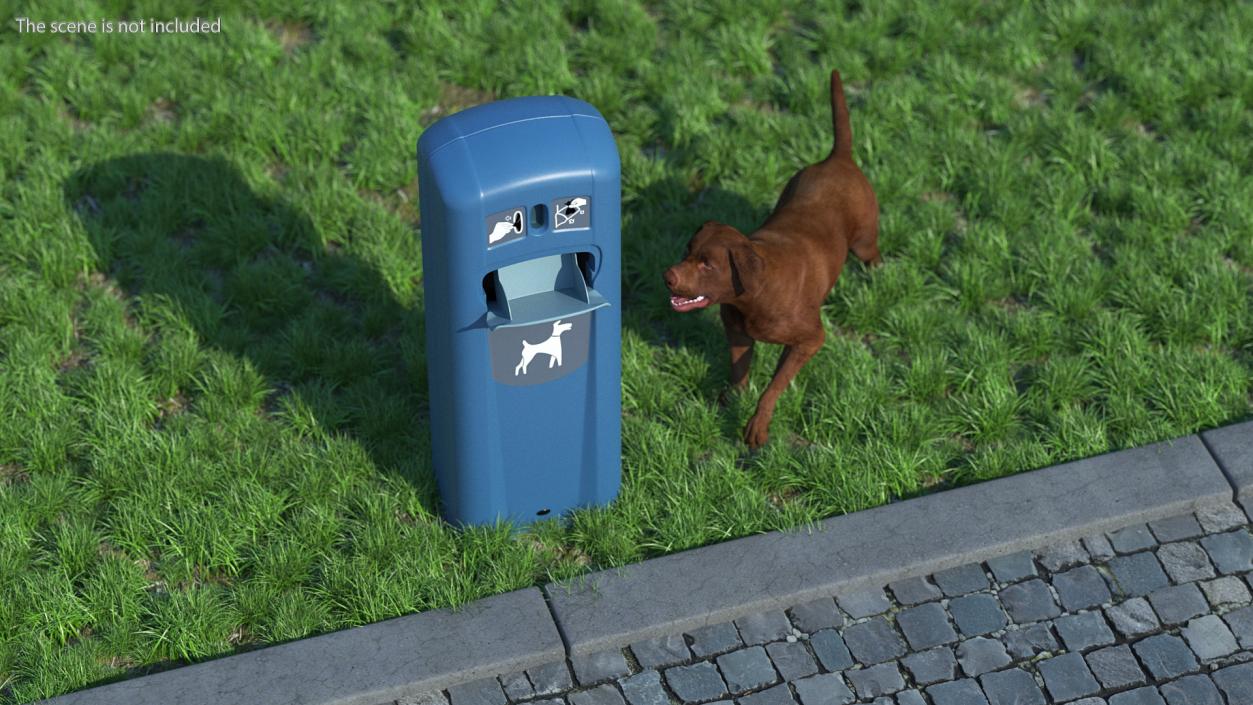 3D Station for Animal Waste Disposal model