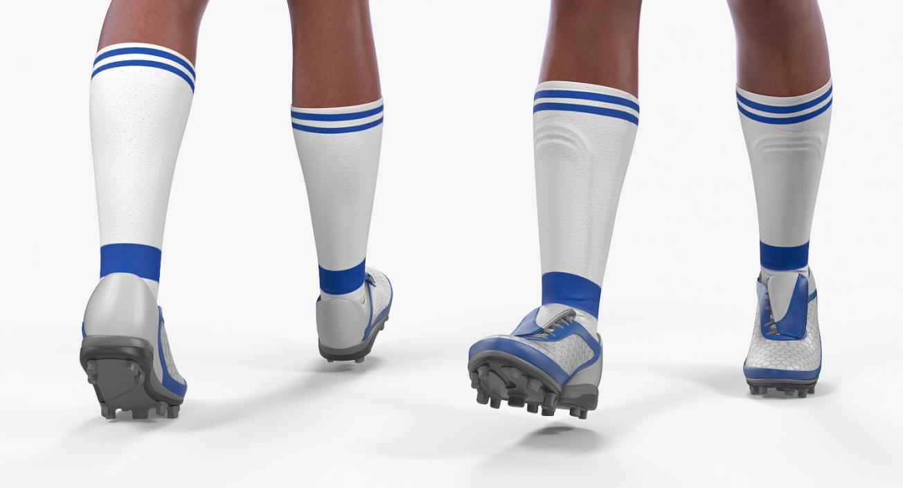 Soccer or Football Player Dynamo Rigged 3D model