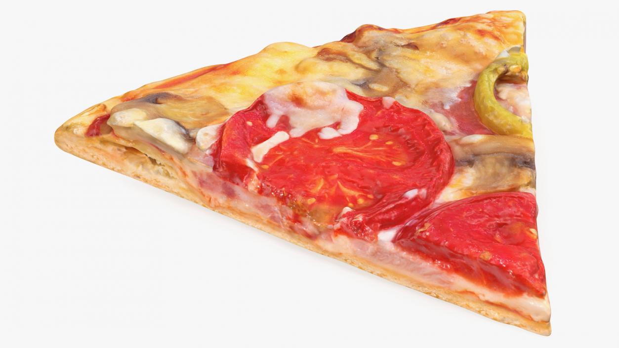 3D Pizza Slice