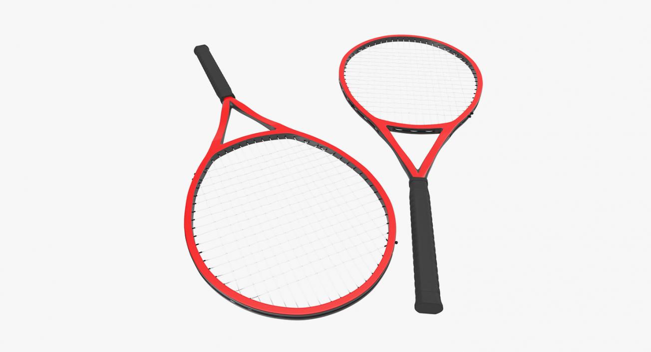 Sport Rackets Collection 3D model