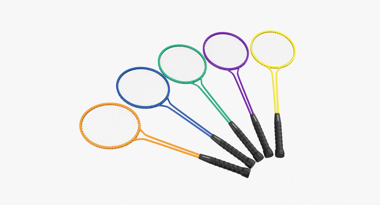 Sport Rackets Collection 3D model