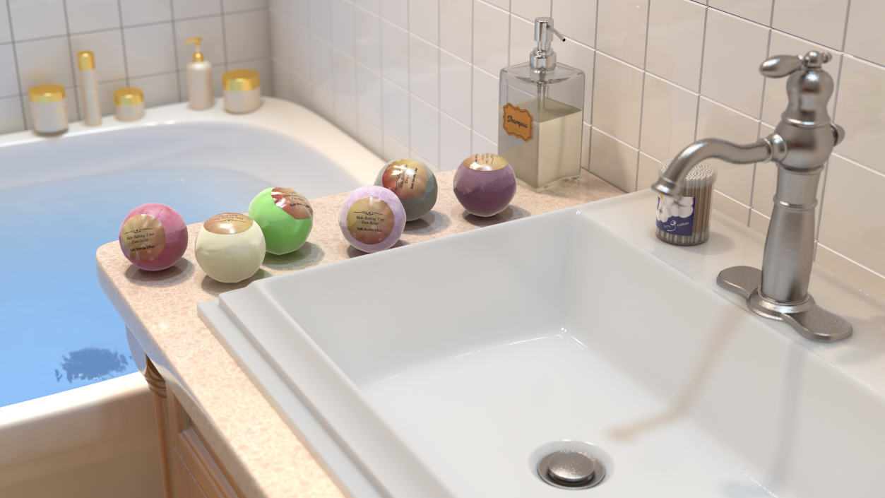 3D model Bath Fizzer Gift Set