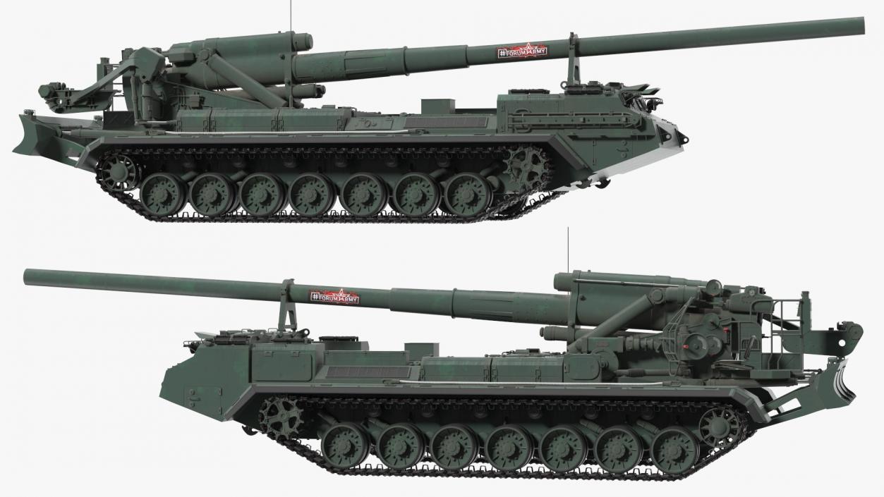 3D Russian Tanks Rigged Collection 4 model