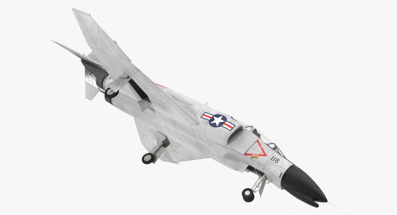 F-4 Phantom II US Navy 2 3D model