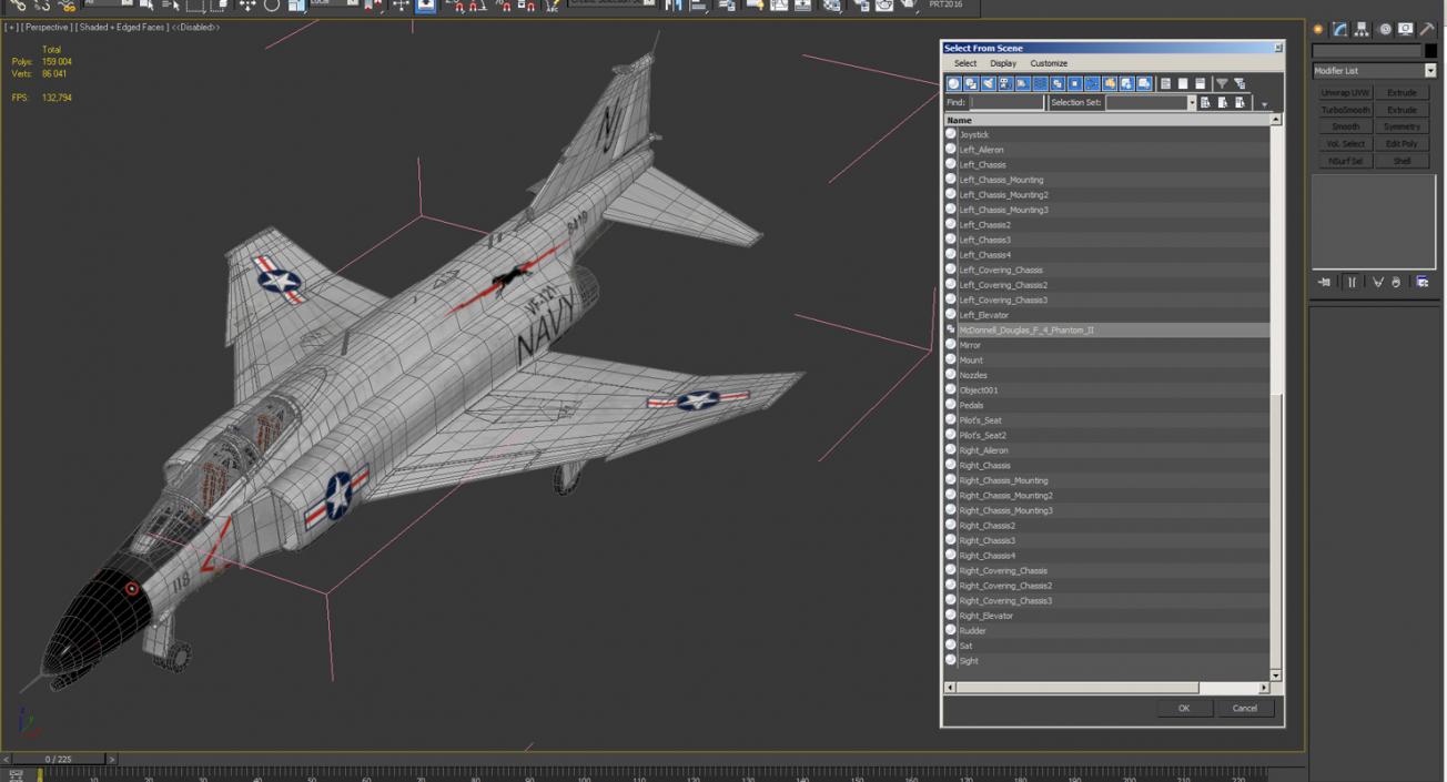 F-4 Phantom II US Navy 2 3D model