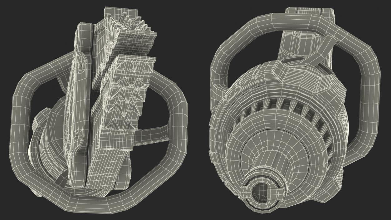 Holmatro Pentheon Spreader PSP50 Rigged 3D model