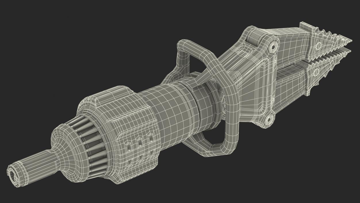 Holmatro Pentheon Spreader PSP50 Rigged 3D model