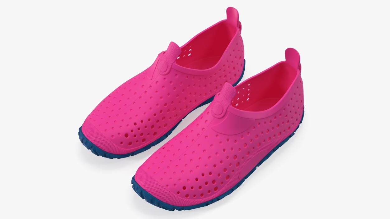 3D Aqua Socks Water Shoes for Kids Pink