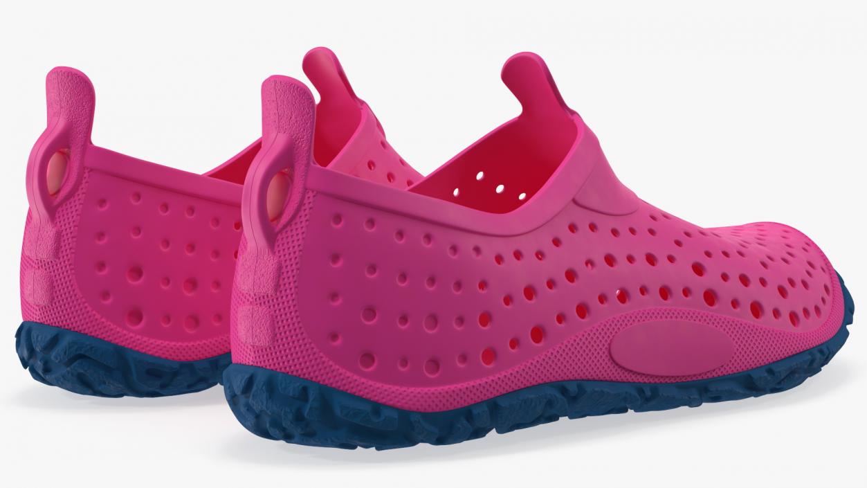 3D Aqua Socks Water Shoes for Kids Pink