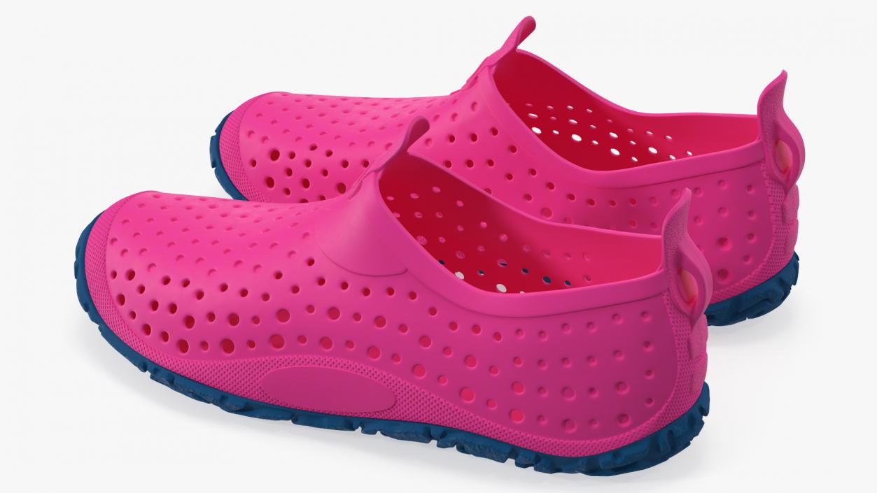 3D Aqua Socks Water Shoes for Kids Pink