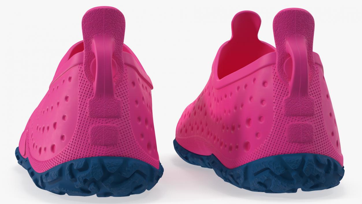 3D Aqua Socks Water Shoes for Kids Pink