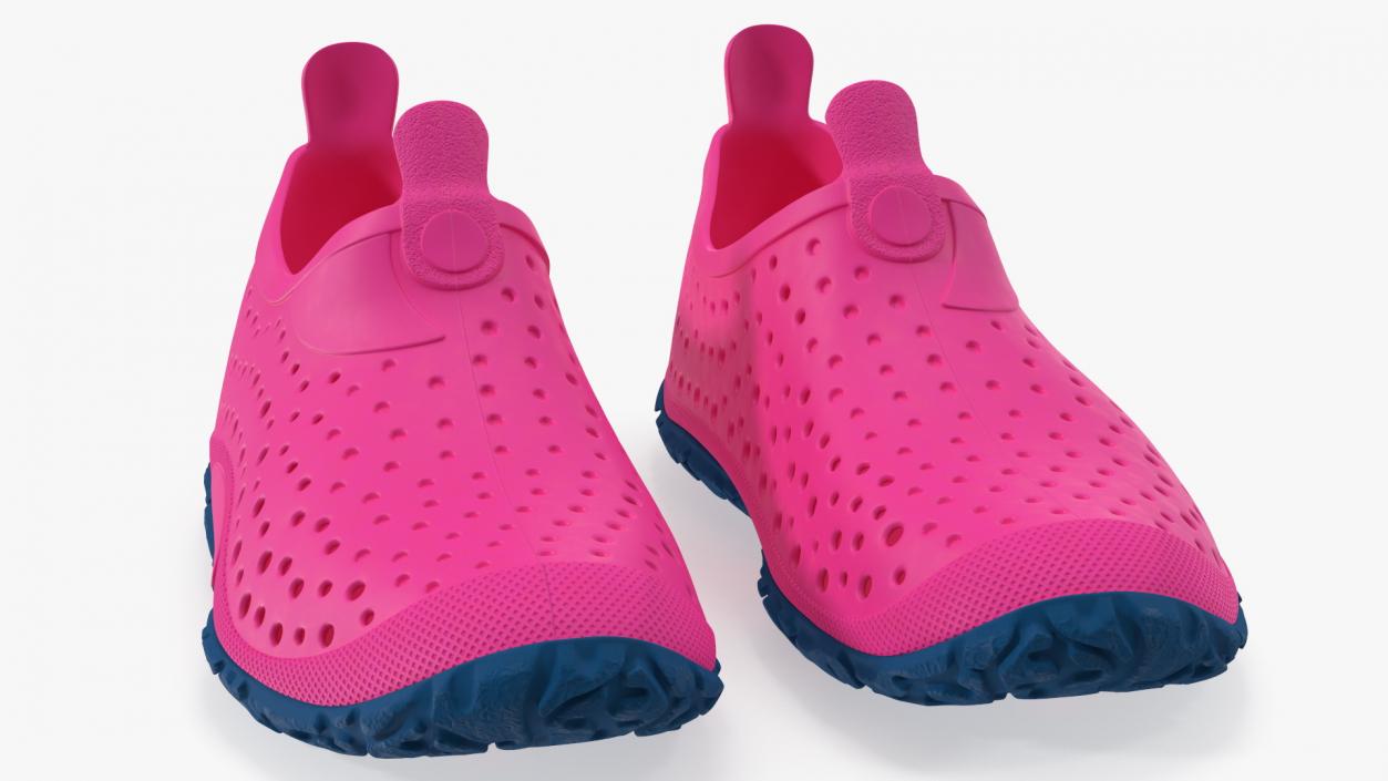 3D Aqua Socks Water Shoes for Kids Pink