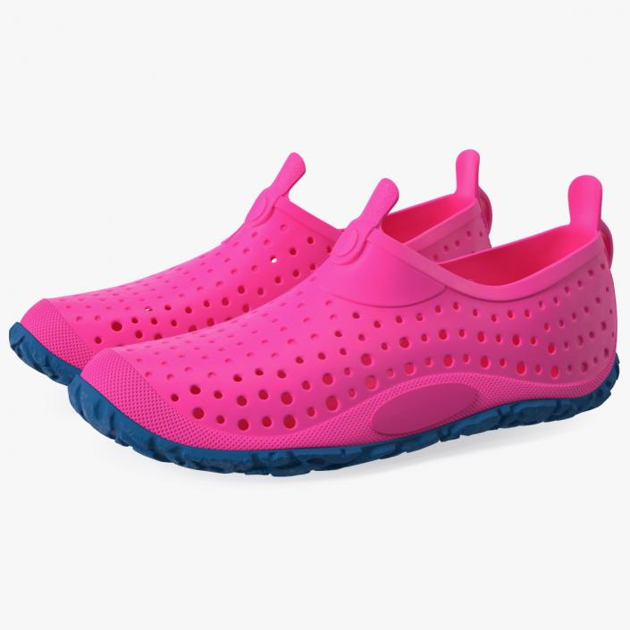 3D Aqua Socks Water Shoes for Kids Pink