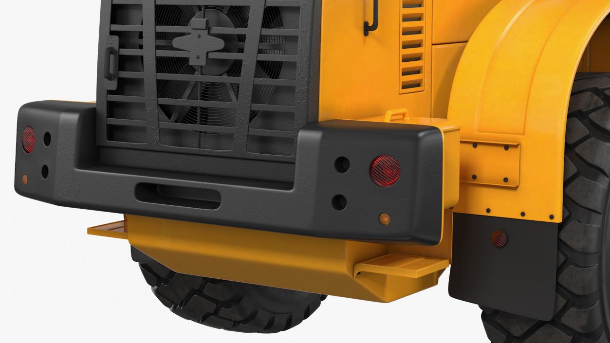 3D model Hyundai HL730 Front End Loader