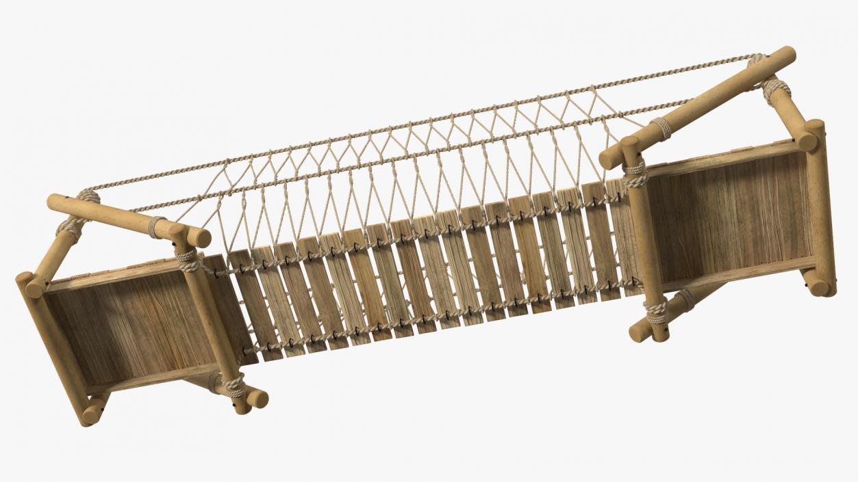 3D model Rope Bridge Kit