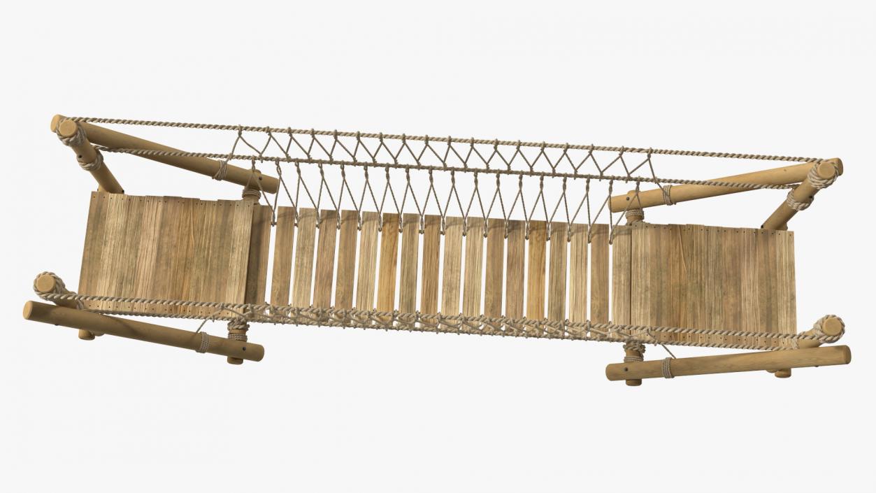 3D model Rope Bridge Kit