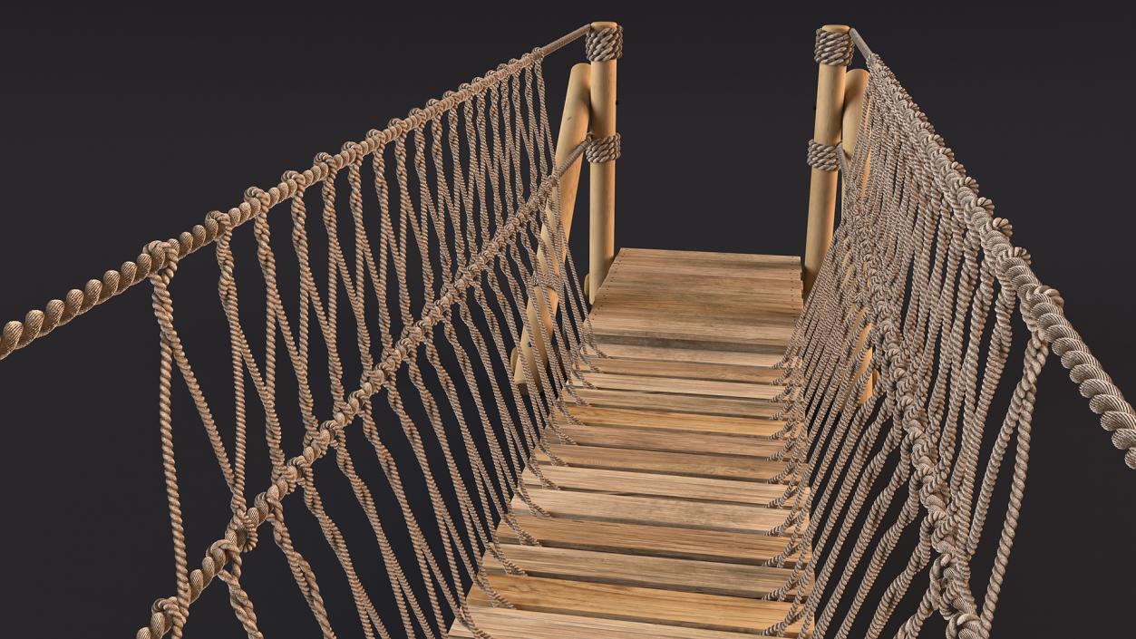 3D model Rope Bridge Kit