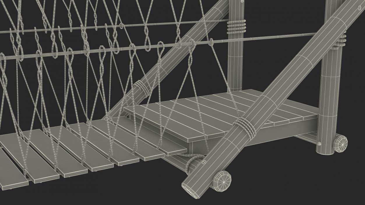 3D model Rope Bridge Kit