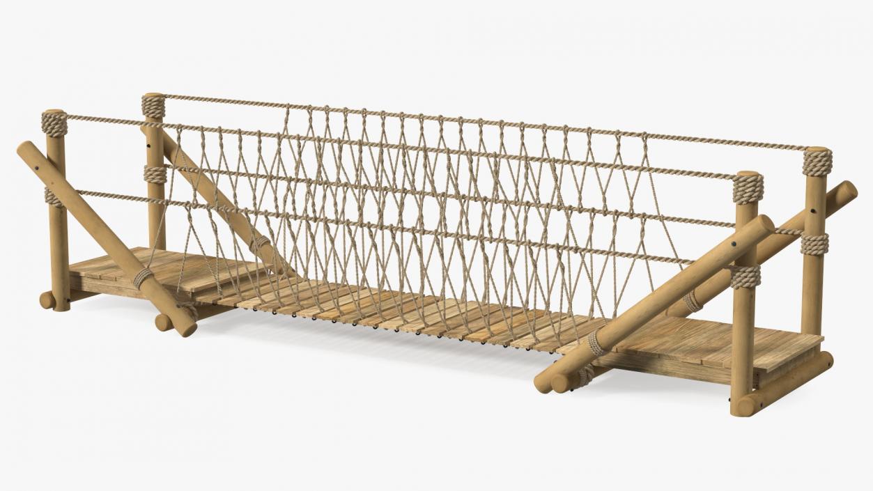 3D model Rope Bridge Kit