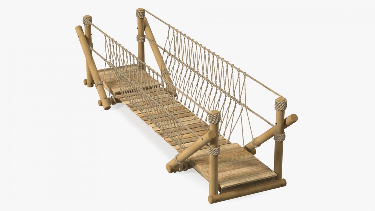 3D model Rope Bridge Kit