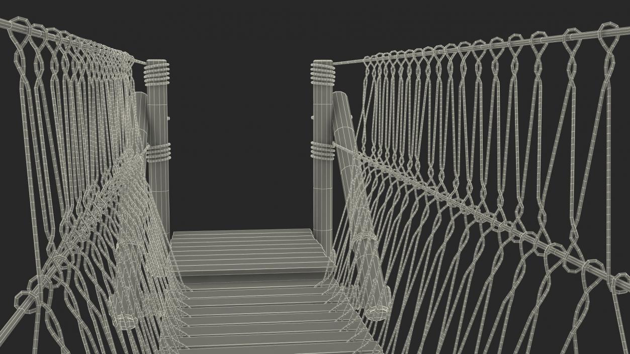 3D model Rope Bridge Kit