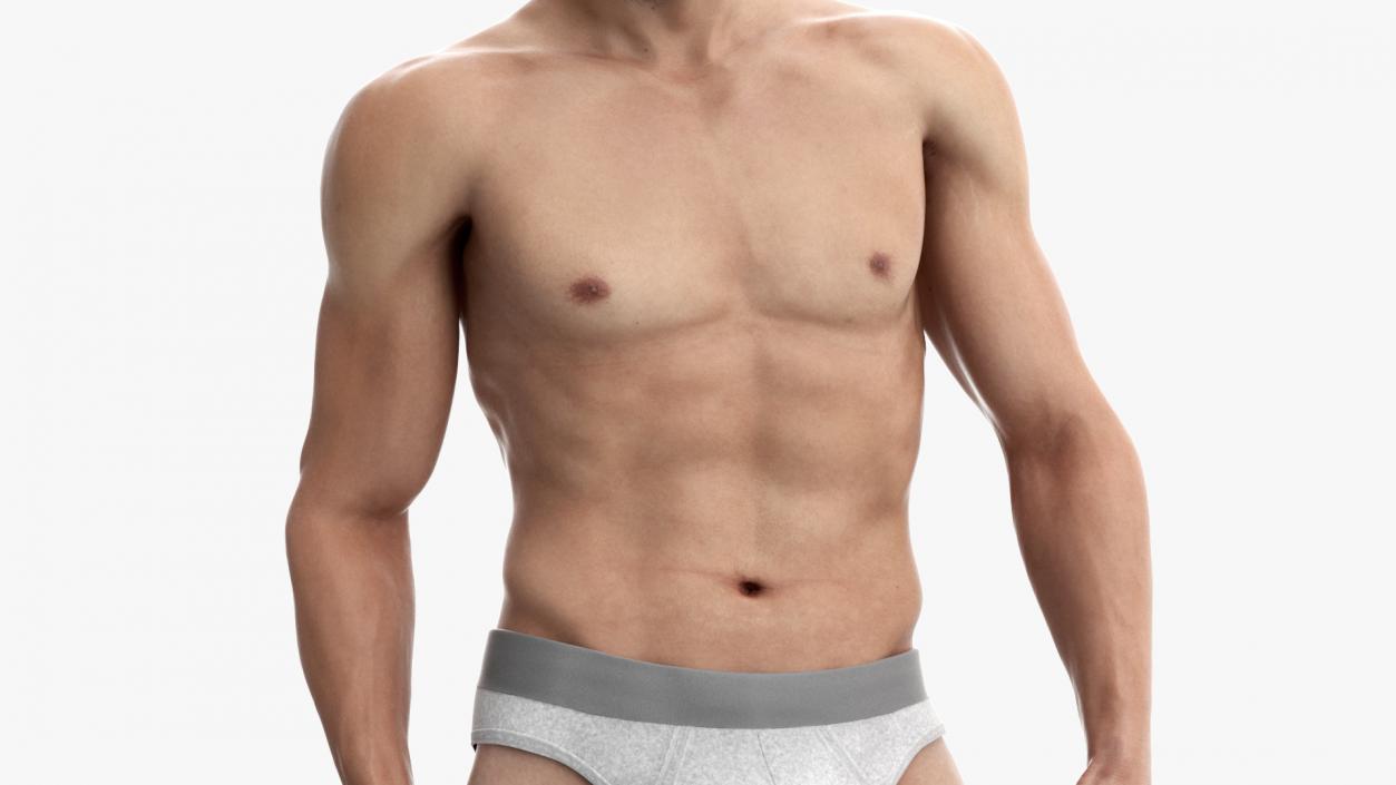 3D model Male Physique Character Rigged