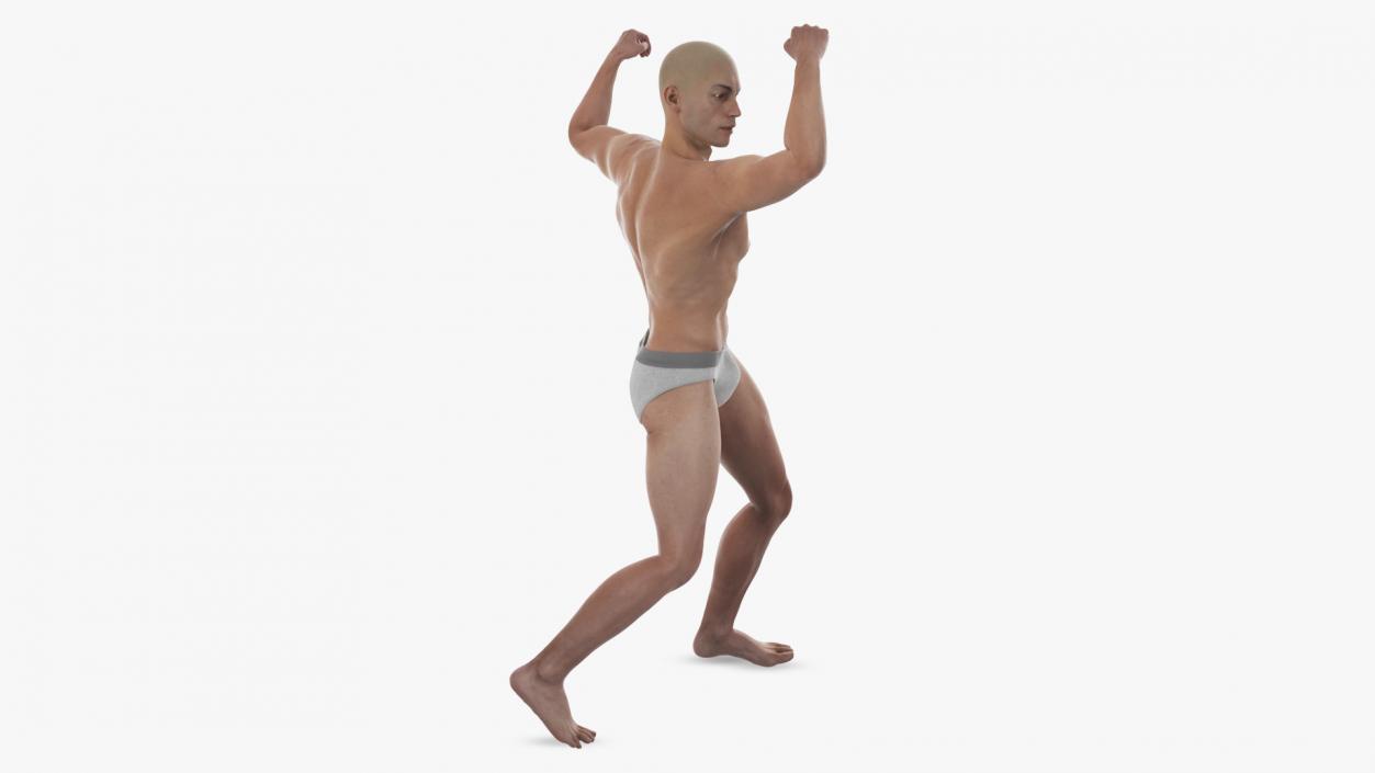 3D model Male Physique Character Rigged