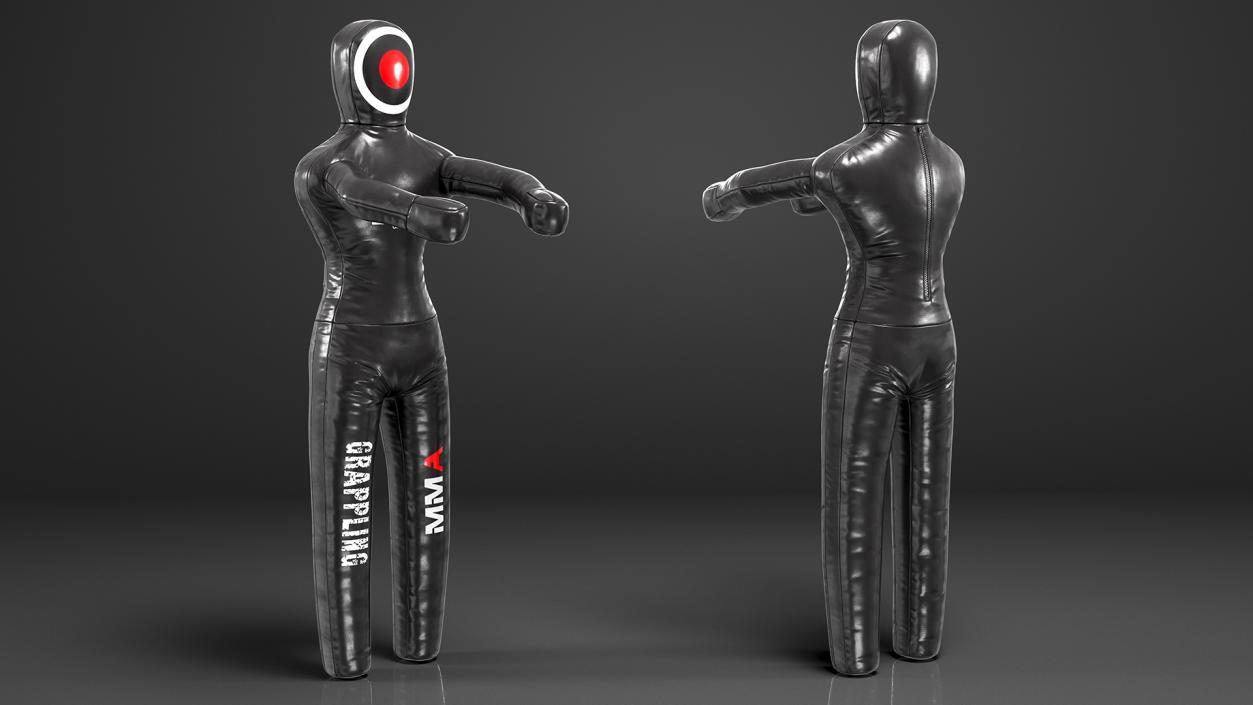 3D DEFY Leather Grappling Dummy model