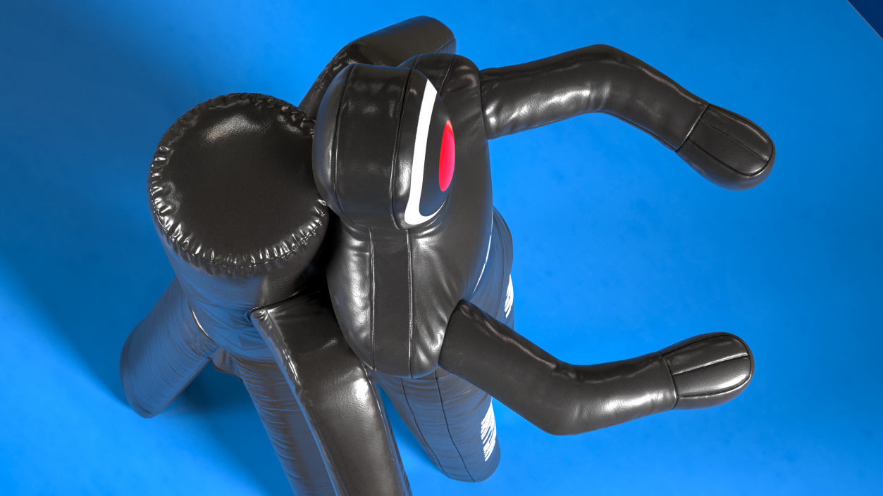 3D DEFY Leather Grappling Dummy model