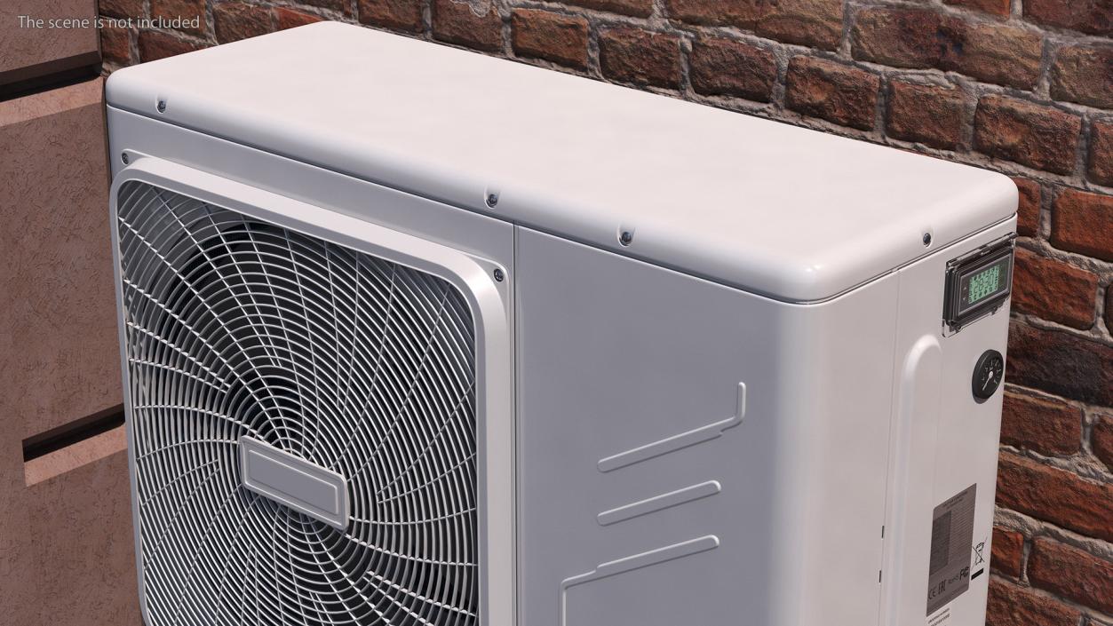 3D model Double Air Conditioner Outdoor Part