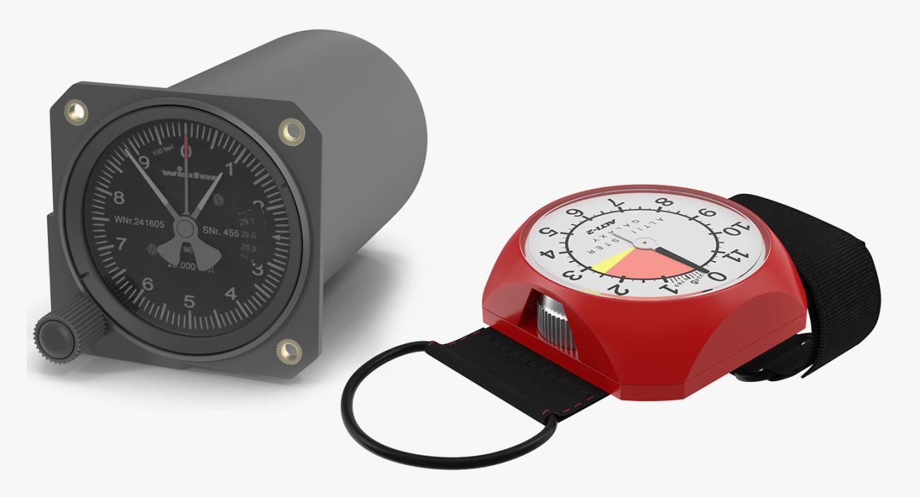 3D Altimeters Collection