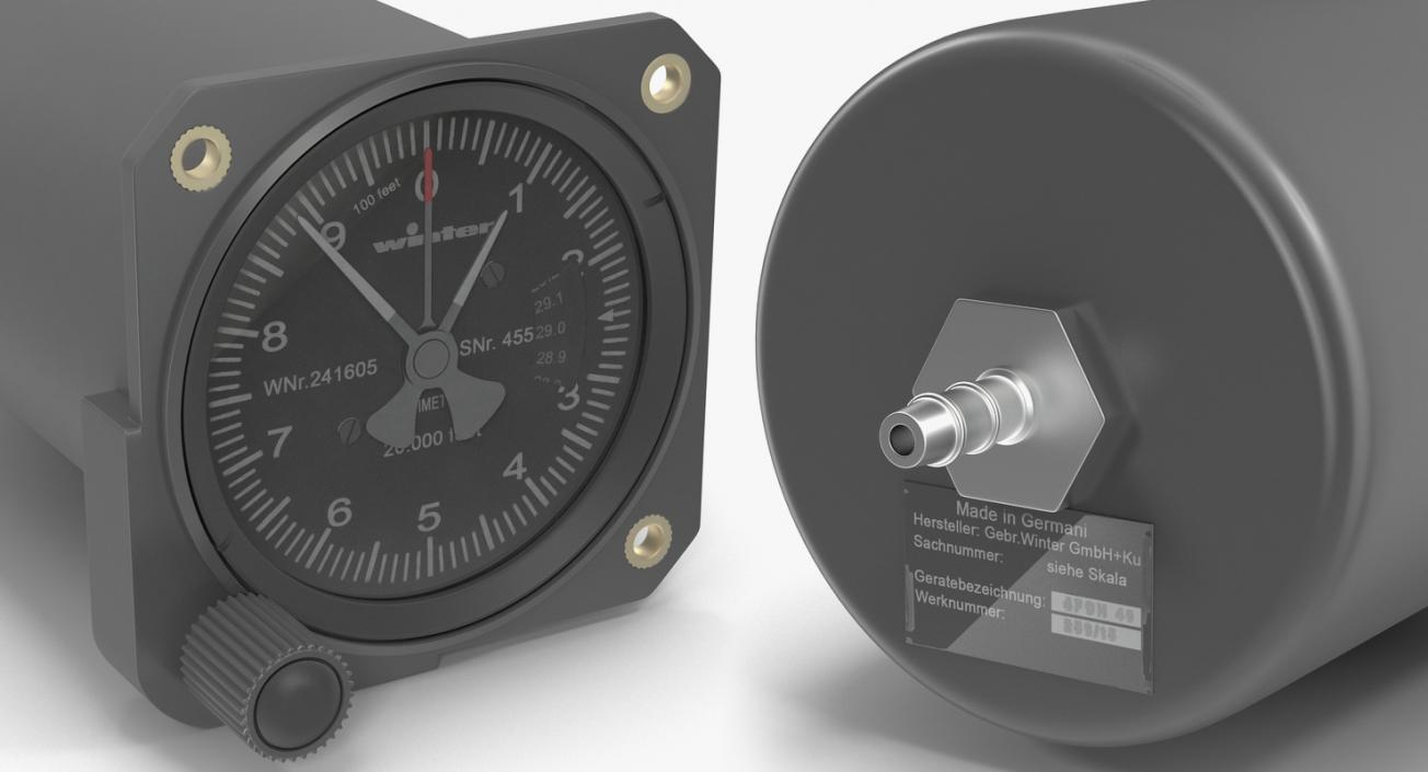 3D Altimeters Collection