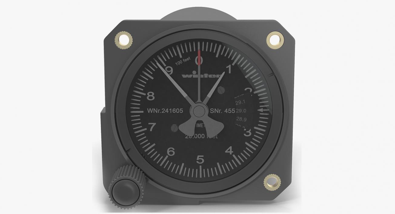 3D Altimeters Collection